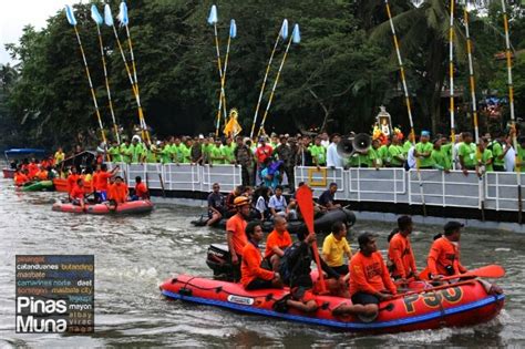 Peñafrancia Festival Fluvial Procession in Naga City