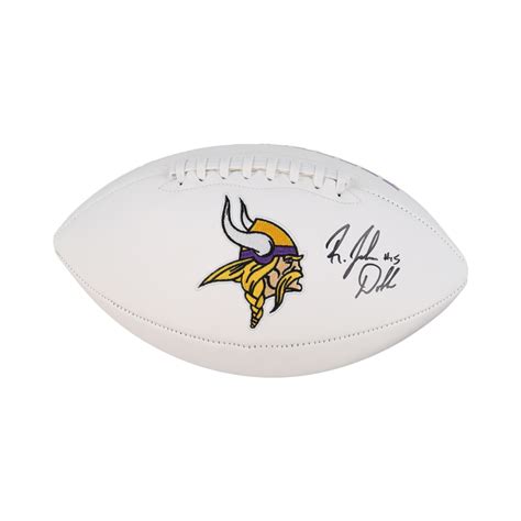 Joshua Dobbs Signed Vikings Logo Football (JSA & PIA) | Pristine Auction