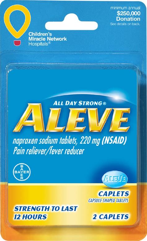 C-Store Wholesale Suppliers: Travel Size Aleve | Convenience Valet