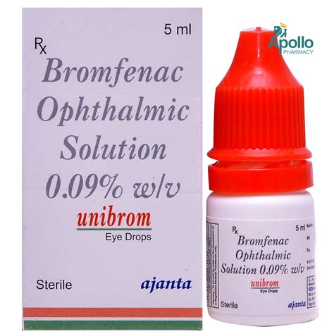 BROMFENAC: Uses, Side Effects and Medicines | Apollo Pharmacy