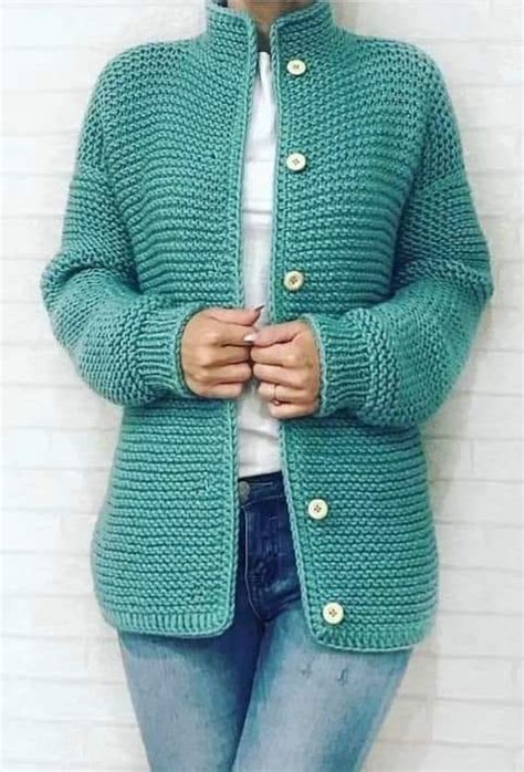 Poncho Sweater Crochet, Long Cardigan Knitting Pattern, Crochet Jacket ...