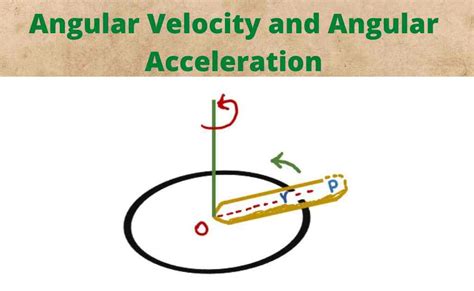 Angular Velocity | Angular Acceleration