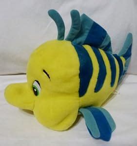 Amazon.com: Disney Flounder Plush Toy -- 14'' L: Toys & Games