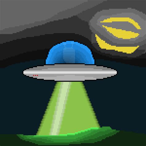 UFO : r/PixelArt