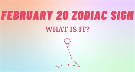 February 20 Zodiac Sign Explained | So Syncd