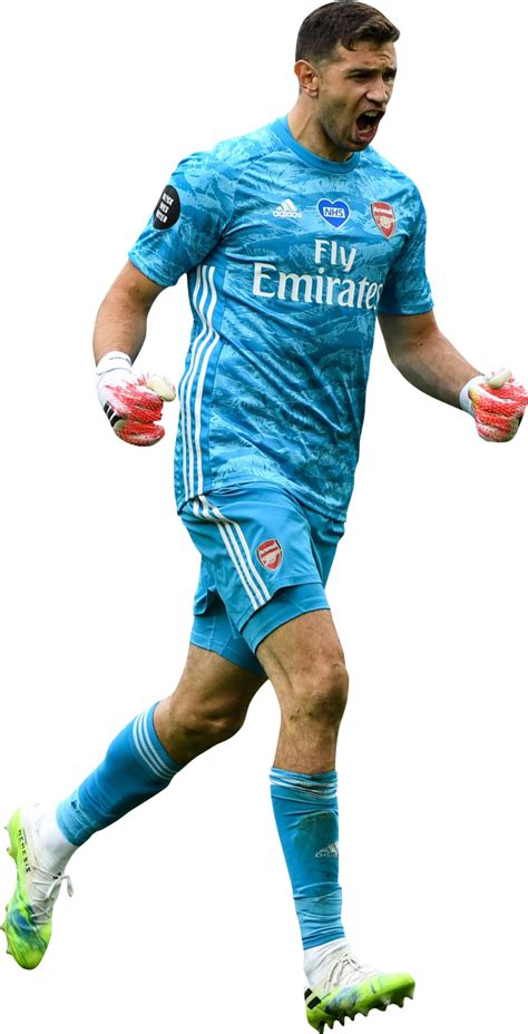 Emiliano Martínez Arsenal football render - FootyRenders