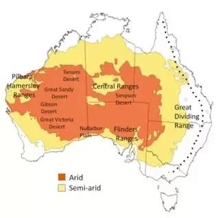 Distribution Australia Population Map