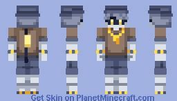 Camper N (Murder Drones) Minecraft Skin