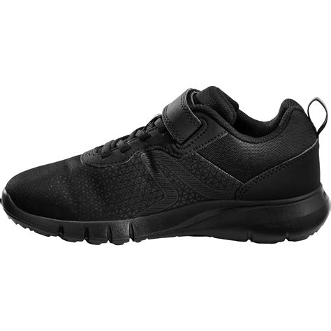 Buy Black walking shoes for kids online India|Soft 140 - full black