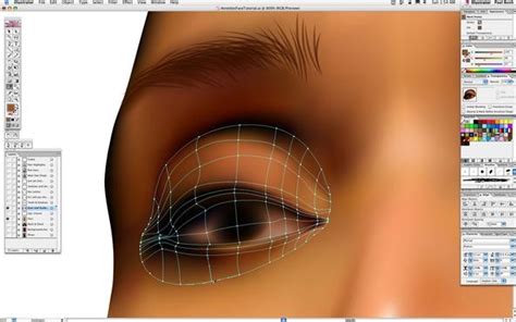 How to Use the Gradient Mesh Tool in Adobe Illustrator for Vector Portraits « Adobe Illustrator ...