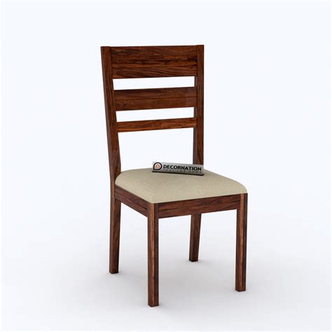 Luna Solid Wood Dining Table Chair - Decornation