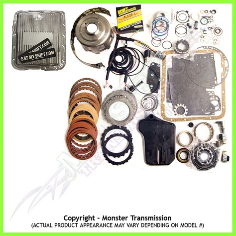 4L60E SS Mega Monster Transmission Complete Rebuild Kit: 1998-02