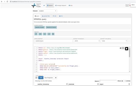 Using Apache Jena for Aviation Data: Create, Import and Query a Dataset