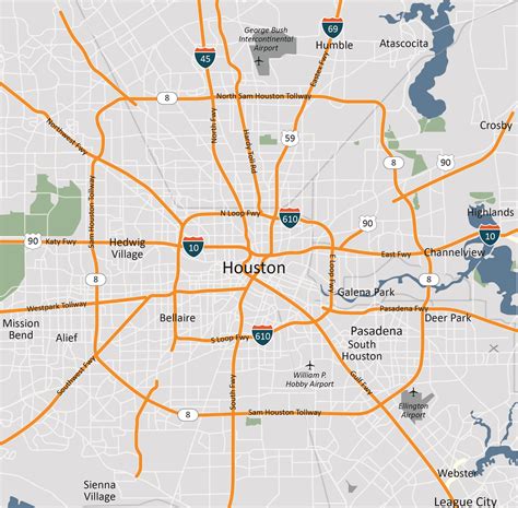 Houston overview map website - Map Pictures