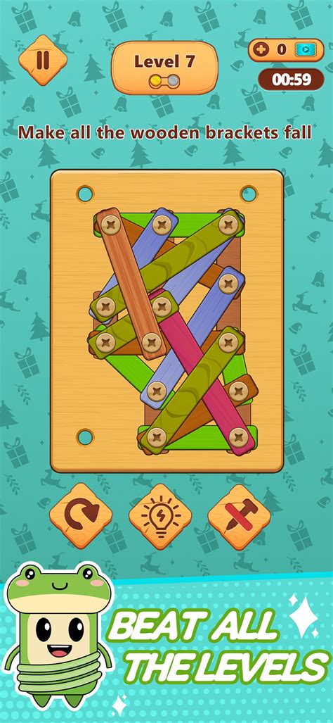 Скриншоты Wood Nuts & Bolts Puzzle - всего 6 картинок из игры