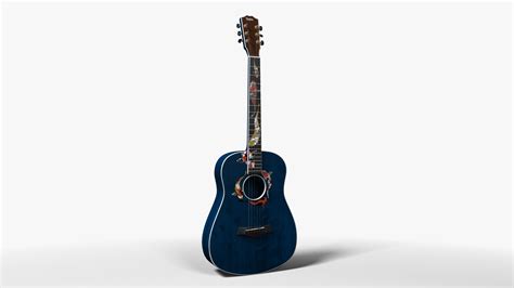 Taylor Swift Koi Fish Acoustic Guitar Model - TurboSquid 2095191