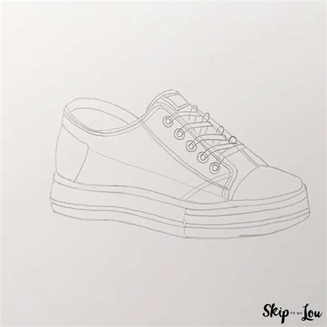 Shoe Drawing | Skip To My Lou