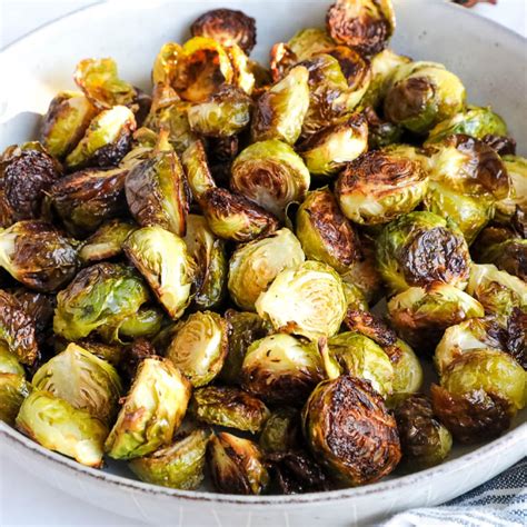 4-Ingredient Roasted Brussels Sprouts | All Things Mamma