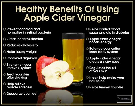 12 Ways to Use Apple Cider Vinegar - DrJockers.com