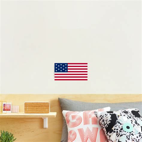 "Francis Hopkinson First American Flag (1777)" Photographic Print for ...