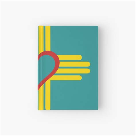 "New Mexico State Flag Zia Symbol" Hardcover Journal for Sale by jodirm | Redbubble