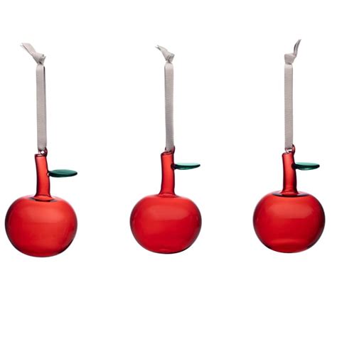 Iittala glass apple 3-pack from Iittala - NordicNest.com