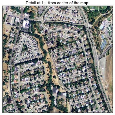 Aerial Photography Map of Clayton, CA California