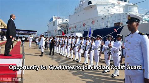 Opportunity for Graduates to join Indian Coast Guard; Apply now - News ...