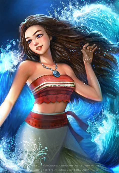 ArtStation - Moana Fanart