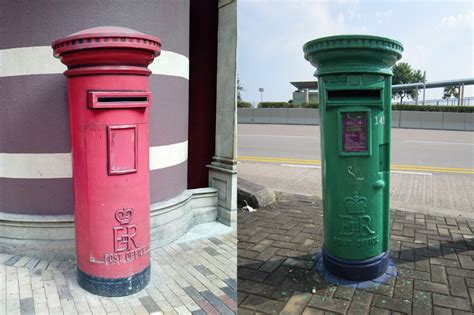 Hongkong Post to cover royal cyphers on 59 historic post-boxes to ...