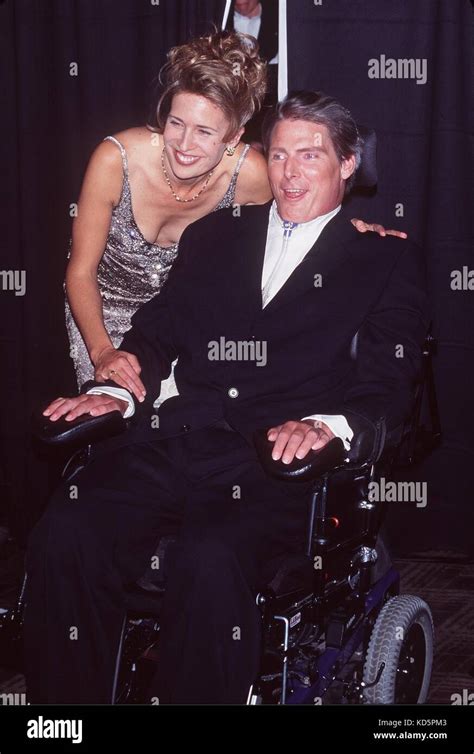 Christopher Reeve and wife Dana at the G.Q. 2nd Annual "Men of the Year ...