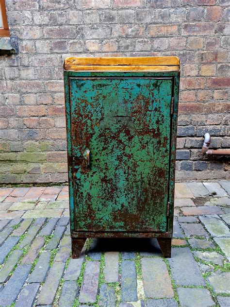 Vintage Industrial Steel Cabinet - Etsy