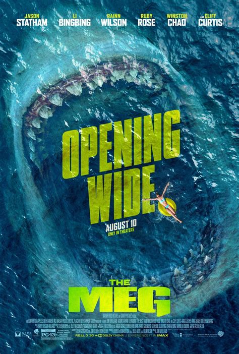 The Meg (2018) Poster #2 - Trailer Addict