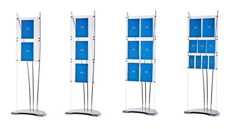 Leaflet Display Stands - Stylish Acrylic A4, A5 & DL displays.