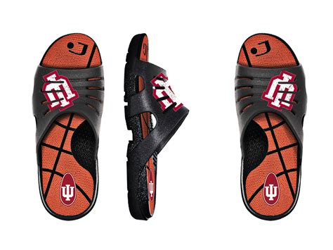 Indiana Hoosiers NCAA Basketball Slides | Adidas basketball shoes, Basketball compression pants ...