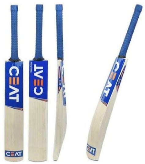 Ceat six hitman CRICKET BAT Poplar Willow Cricket Bat - Buy Ceat six ...