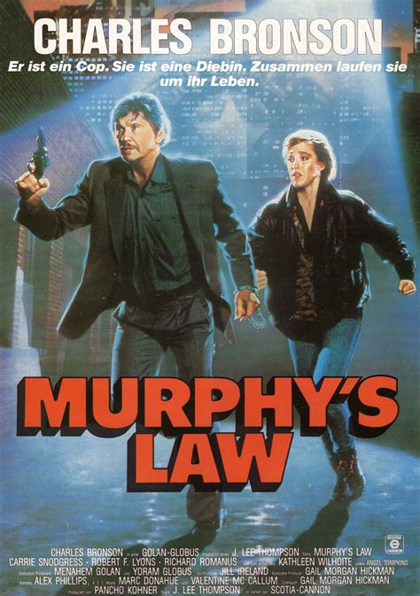 Murphy's Law (1986) - Posters — The Movie Database (TMDB)