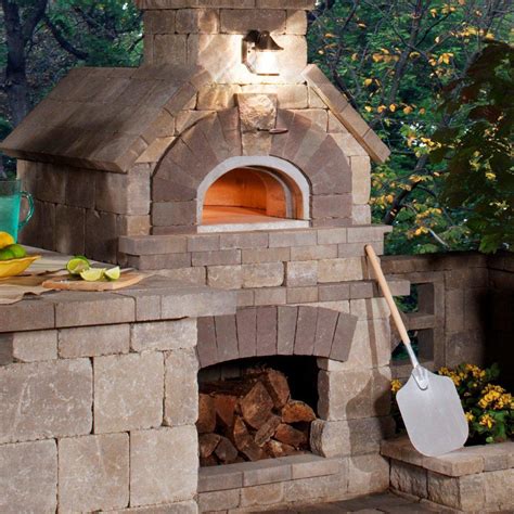 Chicago Brick Oven CBO-1000 Built-In Wood Fired Commercial Outdoor Pizza Oven DIY Kit - CBO-O ...