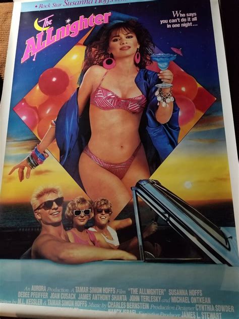 SUSANNA HOFFS THE ALLNIGHTER MOVIE POSTER | eBay