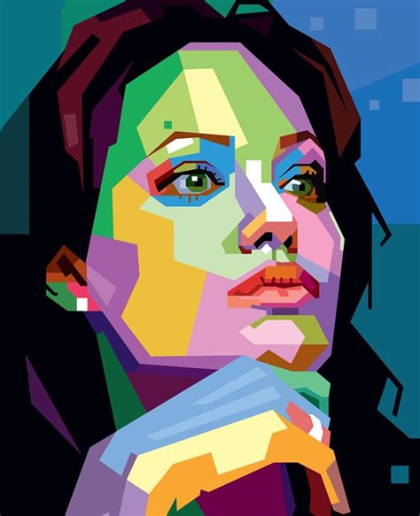 Pop art portraits, Colorful portraits, Wpap art