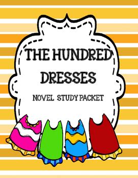 The Hundred Dresses Novel Study Unit by Esther's Books World | TpT