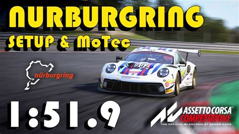 NURBURGRING HOTLAP| 1:51.9 | Setup & MoTec | Assetto Corsa Competizione - YouTube