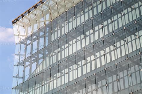 Modern Office Building Glass Facade - Close-Up 23128748 Stock Photo at ...