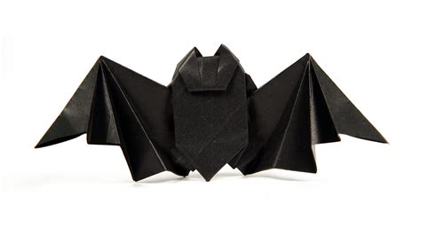 3D Origami Bat, DIY, Learn Origami, How To Make Easy Origami Bat, Paper ...