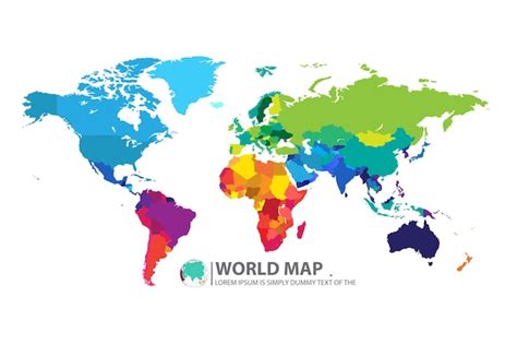 World Map Labeled Countries