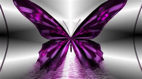 Desktop Wallpaper Purple Butterfly – Cute Wallpapers 2024