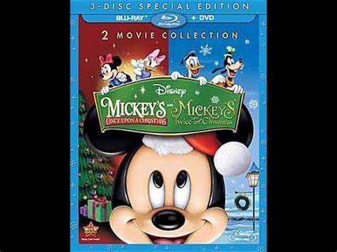 Opening & Closing to Mickey's Once Upon A Christmas 2014 DVD - YouTube