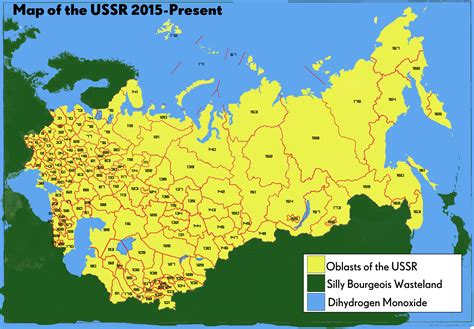 NationStates | Dispatch | The Map of the USSR