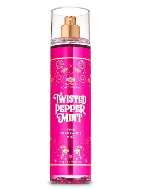 Twisted Peppermint Fine Fragrance Body Mist | Bath & Body Works Just ...