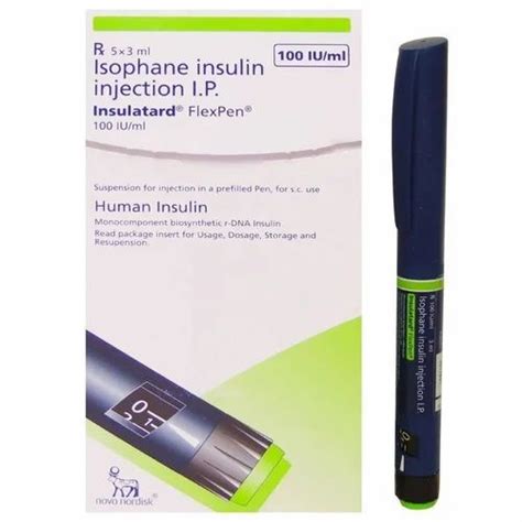 Insulatard Hm ( Isophane Insulin Injection Biosynthetic Human Insulin ) at Rs 300/piece | Nagpur ...